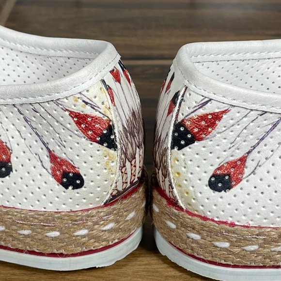 Goby Neefs Womens EU 42 Shoes Multicolor Native American Tribal Cat Sneakers NEW - Picture 13 of 15